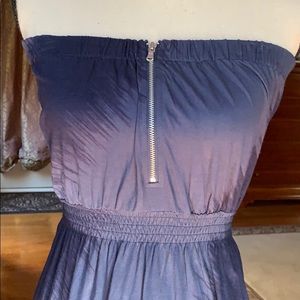 Navy halter dress in excellent condition!
